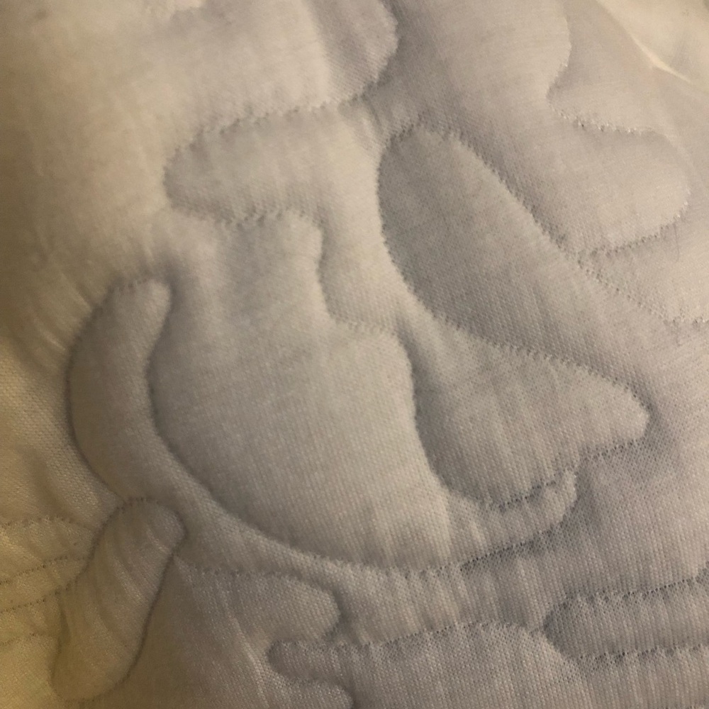 GAP FIT OFF WHITE QUILTED HOODIE - Picture 7 of 10